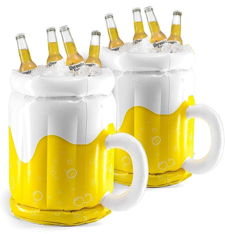 PVC Inflatable Ice Bucket Water Inflatable Beverage Bucket