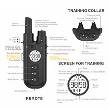 Load image into Gallery viewer, Intelligent Remote Control Dog Trainer Automatic Barking Stop Collar, Collar Black, Collar White