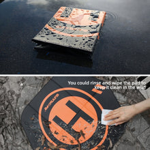 Load image into Gallery viewer, Sunnylife Drone Universal Double Sided Foldable Leather Helipad,Size:55 x 50cm, TJP08