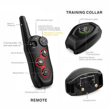 Load image into Gallery viewer, Remote Control Trainer Dog Collar Automatic Barking Stopper, 1 Drag 1 Red, 1 Drag 1 Black, 1 Drag 1 Orange, 1 Drag 2 Red+Orange