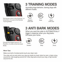 Load image into Gallery viewer, Remote Control Trainer Dog Collar Automatic Barking Stopper, 1 Drag 1 Red, 1 Drag 1 Black, 1 Drag 1 Orange, 1 Drag 2 Red+Orange