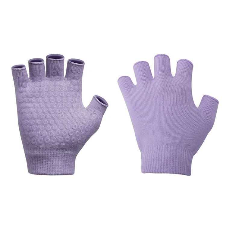 Ladies Non-Slip Fingerless Aerial Yoga Aid Gloves