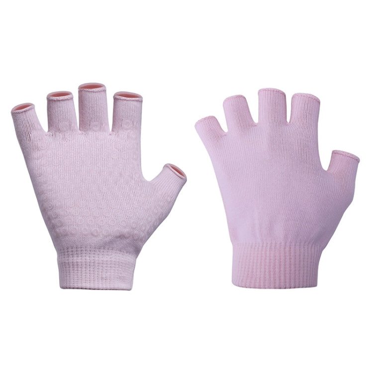 Ladies Non-Slip Fingerless Aerial Yoga Aid Gloves
