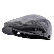 Load image into Gallery viewer, Reverse Letter Beret Corduroy Street Retro Hat, Blue, Black, Grey, Coffee, Deep Gray