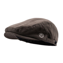Load image into Gallery viewer, Reverse Letter Beret Corduroy Street Retro Hat, Blue, Black, Grey, Coffee, Deep Gray