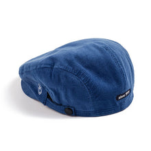 Load image into Gallery viewer, Reverse Letter Beret Corduroy Street Retro Hat, Blue, Black, Grey, Coffee, Deep Gray
