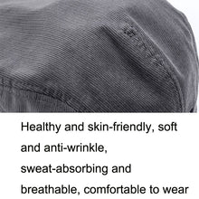 Load image into Gallery viewer, Reverse Letter Beret Corduroy Street Retro Hat, Blue, Black, Grey, Coffee, Deep Gray