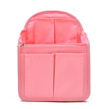 Load image into Gallery viewer, Schoolbag Separation Organizer Storage Bag Computer Backpack Liner Bag, Small Black, Small Pink, Small Light Blue, Small Blue Firebird, Small Gray, Small Pink Stripe, Small Navy Stripe, Small Blue, Small Navy, Large Black, Large Light Blue             ...