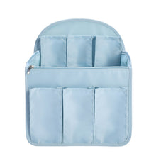 Load image into Gallery viewer, Schoolbag Separation Organizer Storage Bag Computer Backpack Liner Bag, Small Black, Small Pink, Small Light Blue, Small Blue Firebird, Small Gray, Small Pink Stripe, Small Navy Stripe, Small Blue, Small Navy, Large Black, Large Light Blue             ...