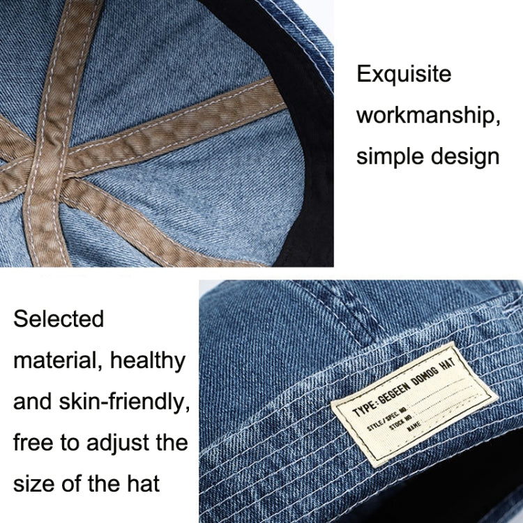 GEGEEN DOMOG Cowboy Landlord Hat Literary Melon Cap Retro Sailor Hat