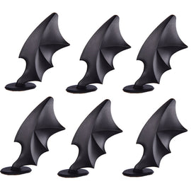 2pcs /Pair Motorcycle Helmet Devil Sucker Decoration, Style:, Wing (Red), Wing (Black), Small Horns (Red), Small Horns (Light Blue), Small Horns (Fluorescent Green), Small Horns (Dark Green), Small Horns (White), Small Horns (Dark Blue)                ...