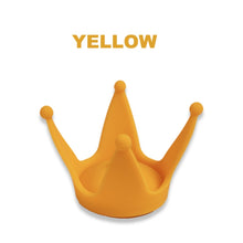 Load image into Gallery viewer, 2PCS Motorcycle Crown Sucker Helmet Decoration, Yellow, Light Pink, Gray, Blue, Peach Red