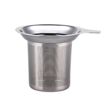 Load image into Gallery viewer, 304 Stainless Steel Teapot Flat Bottom High Density Strainer With Handle, 304 Stainless Steel Teapot