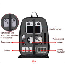 Load image into Gallery viewer, Waterproof Compression Hard Shell Backpack for DJI Mini 3 Pro, For DJI Mini 3 Pro 128 Large, For DJI Mini 3 Pro 127 Small