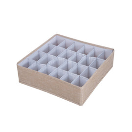 Foldable Drawer Clothes Storage Box, Spec:, 24 Grids (Gray), 24 Grids (Linen), 24 Grids (Red), 24 Grids (Green), 7 Grids (Gray), 7 Grids (Linen), 7 Grids (Red), 7 Grids (Green), 8 Grids (Gray), 8 Grids (Linen), 8 Grids (Red), 8 Grids (Green)           ...