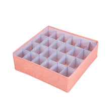 Load image into Gallery viewer, Foldable Drawer Clothes Storage Box, Spec:, 24 Grids (Gray), 24 Grids (Linen), 24 Grids (Red), 24 Grids (Green), 7 Grids (Gray), 7 Grids (Linen), 7 Grids (Red), 7 Grids (Green), 8 Grids (Gray), 8 Grids (Linen), 8 Grids (Red), 8 Grids (Green)           ...