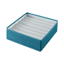 Load image into Gallery viewer, Foldable Drawer Clothes Storage Box, Spec:, 24 Grids (Gray), 24 Grids (Linen), 24 Grids (Red), 24 Grids (Green), 7 Grids (Gray), 7 Grids (Linen), 7 Grids (Red), 7 Grids (Green), 8 Grids (Gray), 8 Grids (Linen), 8 Grids (Red), 8 Grids (Green)           ...