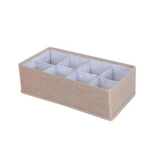Load image into Gallery viewer, Foldable Drawer Clothes Storage Box, Spec:, 24 Grids (Gray), 24 Grids (Linen), 24 Grids (Red), 24 Grids (Green), 7 Grids (Gray), 7 Grids (Linen), 7 Grids (Red), 7 Grids (Green), 8 Grids (Gray), 8 Grids (Linen), 8 Grids (Red), 8 Grids (Green)           ...