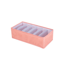 Load image into Gallery viewer, Foldable Drawer Clothes Storage Box, Spec:, 24 Grids (Gray), 24 Grids (Linen), 24 Grids (Red), 24 Grids (Green), 7 Grids (Gray), 7 Grids (Linen), 7 Grids (Red), 7 Grids (Green), 8 Grids (Gray), 8 Grids (Linen), 8 Grids (Red), 8 Grids (Green)           ...