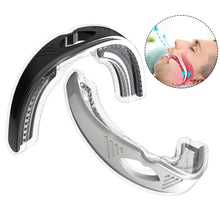 Load image into Gallery viewer, Sleeping Anti Snoring Mouth Guard Braces For Sleep Better Breath, White, Black