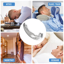Load image into Gallery viewer, Sleeping Anti Snoring Mouth Guard Braces For Sleep Better Breath, White, Black