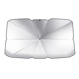 Car Windshield Telescopic Folding Thermal Insulation Parasol, Large, Large+2 PCS Side Sun Block, Small, Open Style Large, Open Style Small, Silver Coated Large, Silver Coated Small