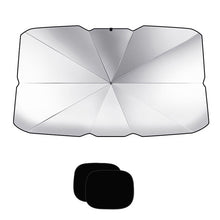 Load image into Gallery viewer, Car Windshield Telescopic Folding Thermal Insulation Parasol, Large, Large+2 PCS Side Sun Block, Large+4 PCS Side Sun Block, Small, Open Style Large, Open Style Small, Silver Coated Large, Silver Coated Small