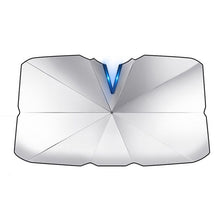 Load image into Gallery viewer, Car Windshield Telescopic Folding Thermal Insulation Parasol, Large, Large+2 PCS Side Sun Block, Large+4 PCS Side Sun Block, Small, Open Style Large, Open Style Small, Silver Coated Large, Silver Coated Small