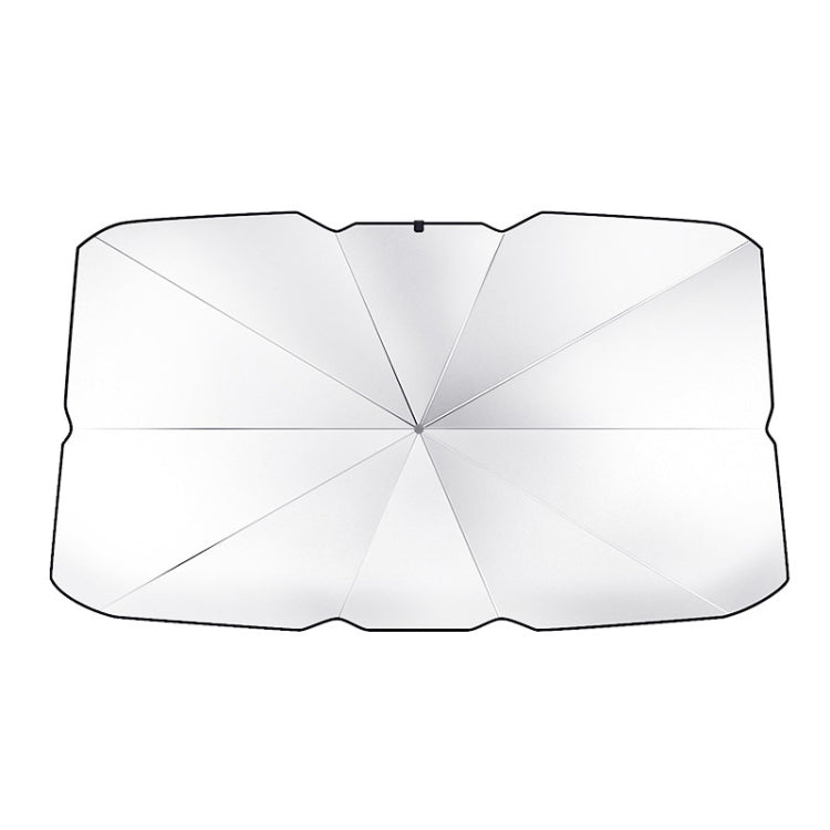 Car Windshield Telescopic Folding Thermal Insulation Parasol, Large, Large+2 PCS Side Sun Block, Large+4 PCS Side Sun Block, Small, Open Style Large, Open Style Small, Silver Coated Large, Silver Coated Small