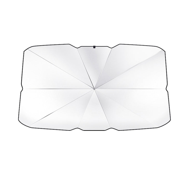Car Windshield Telescopic Folding Thermal Insulation Parasol, Large, Large+2 PCS Side Sun Block, Large+4 PCS Side Sun Block, Small, Open Style Large, Open Style Small, Silver Coated Large, Silver Coated Small
