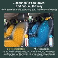 Load image into Gallery viewer, F415 Car Multifunctional Seat Back USB Fan, Black, Yellow