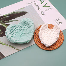 Load image into Gallery viewer, Heart Shaped Angel Wings Silicone Mold Baking Ice Cream Candle Aromatherapy Mold, L, S