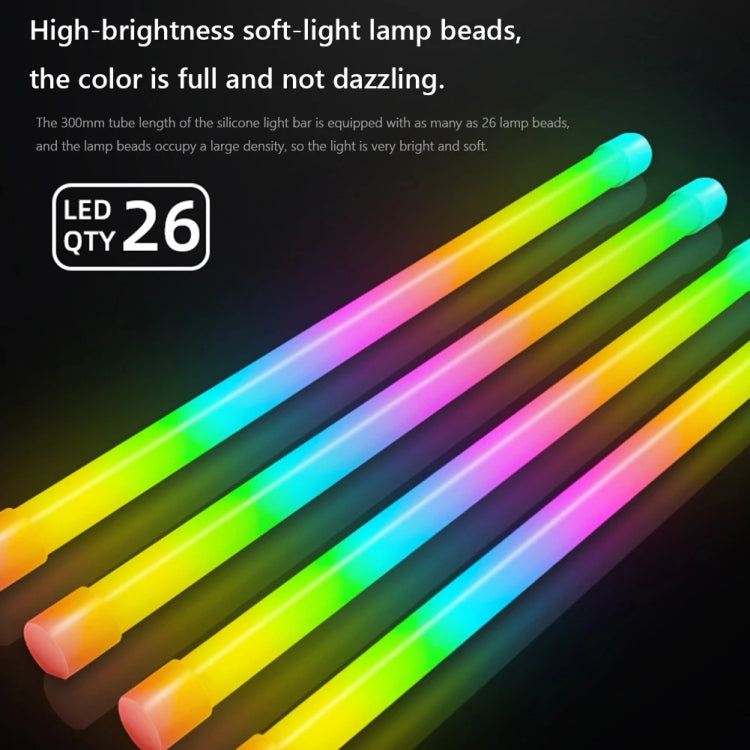 ARGB Chassis Light Bar Computer Decorative Silicone LED Lamp Strip, Y360 Round