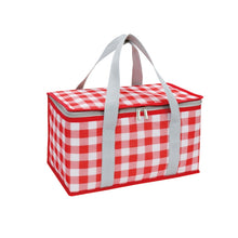 Load image into Gallery viewer, JY2209 Camping Moistureproof Portable Picnic Basket Set, Spec:, Red White, Yellow White, Leaves, Red White+150x100cm, Yellow White+150x100cm, Leaves+150x100cm, Red White+150x200cm, Yellow White+150x200cm, Leaves+150x200cm, Red White+200x200cm          ...