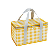 Load image into Gallery viewer, JY2209 Camping Moistureproof Portable Picnic Basket Set, Spec:, Red White, Yellow White, Leaves, Red White+150x100cm, Yellow White+150x100cm, Leaves+150x100cm, Red White+150x200cm, Yellow White+150x200cm, Leaves+150x200cm, Red White+200x200cm          ...