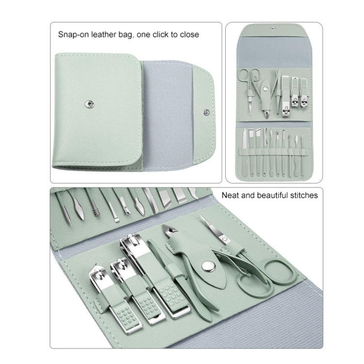 Nail Art Tool Set Nail Clippers Dead Skin Scissors Manicure Tool, 12 In 1 Matcha Green, 12 In 1 Coffee, 12 In 1 Black, 12 In 1 Pink, 12 In 1 Green+Silver Accessories, 16 In 1 Green, 16 In 1 Matcha Green, 16 In 1 Pink, 16 In 1 Coffee, 16 In 1 Blue      ...