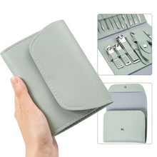 Load image into Gallery viewer, Nail Art Tool Set Nail Clippers Dead Skin Scissors Manicure Tool, 12 In 1 Matcha Green, 12 In 1 Coffee, 12 In 1 Black, 12 In 1 Pink, 12 In 1 Green+Silver Accessories, 16 In 1 Green, 16 In 1 Matcha Green, 16 In 1 Pink, 16 In 1 Coffee, 16 In 1 Blue      ...