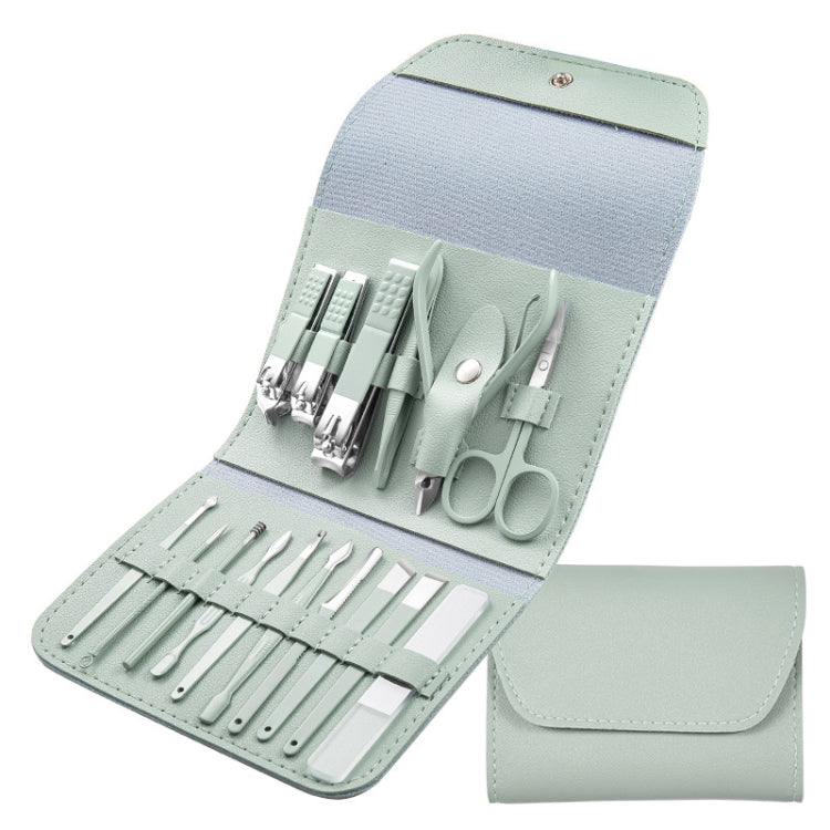 Nail Art Tool Set Nail Clippers Dead Skin Scissors Manicure Tool, 12 In 1 Matcha Green, 12 In 1 Coffee, 12 In 1 Black, 12 In 1 Pink, 12 In 1 Green+Silver Accessories, 16 In 1 Green, 16 In 1 Matcha Green, 16 In 1 Pink, 16 In 1 Coffee, 16 In 1 Blue      ...