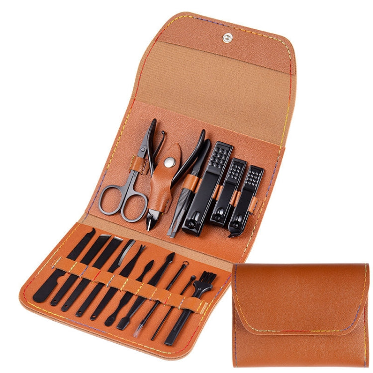 Nail Art Tool Set Nail Clippers Dead Skin Scissors Manicure Tool, 12 In 1 Matcha Green, 12 In 1 Coffee, 12 In 1 Black, 12 In 1 Pink, 12 In 1 Green+Silver Accessories, 16 In 1 Green, 16 In 1 Matcha Green, 16 In 1 Pink, 16 In 1 Coffee, 16 In 1 Blue      ...