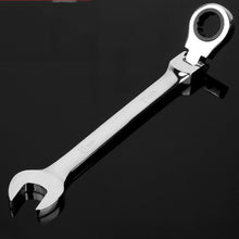 Load image into Gallery viewer, Combination Ratchet Wrench with Flexible Head Dual-purpose Ratchet Tool, 6mm, 7mm, 9mm, 11mm, 24mm, 16mm, 18mm, 20mm, 21mm, 22mm, 23mm