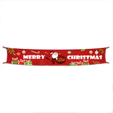 Load image into Gallery viewer, Christmas Ornaments Letters Banner Festive Party Scene Arrangement Props,Size:300 x 50cm, 001, 002, 006, 021