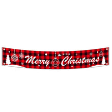 Load image into Gallery viewer, Christmas Ornaments Letters Banner Festive Party Scene Arrangement Props,Size:300 x 50cm, 001, 002, 006, 021