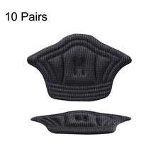 Load image into Gallery viewer, 10 Pairs Tailored Sneaker Heel Tab Anti-wear and Anti-drop Tracker, Thickness:, 5mm (Beige), 5mm (Black), 10mm (Beige), 10mm (Black)