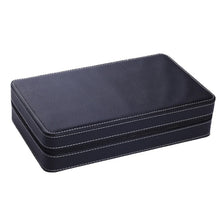 Load image into Gallery viewer, 12 Bit Zipper Watch Box Storage Display Box PU Zipper Bag Watch Box, 12 Bit