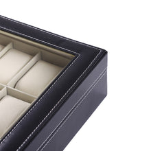 Load image into Gallery viewer, 24 Bit PU Leather Watch Storage Box Display Box, 24 Bit