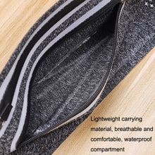 Load image into Gallery viewer, Outdoor Double Zipper Sports Waterproof Lycra Body Slim Waist Bag, Black, Mint Blue, Grey, Rose Red, Green