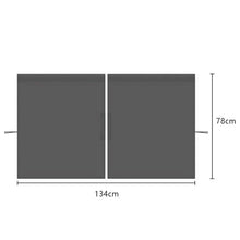 Load image into Gallery viewer, Car Curtain Sunshade Car Privacy Partition Curtain, Size: 134x78cm