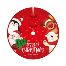 Load image into Gallery viewer, Christmas Tree Skirt Carpet Tree Bottom Cover Cloth Mat, 001, 002, 003, 004, 005, 006, 007, 009, 010, 011, 012, 015, 016, 017, 022, 023, 024, 025