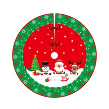 Load image into Gallery viewer, Christmas Tree Skirt Carpet Tree Bottom Cover Cloth Mat, 001, 002, 003, 004, 005, 006, 007, 009, 010, 011, 012, 015, 016, 017, 022, 023, 024, 025