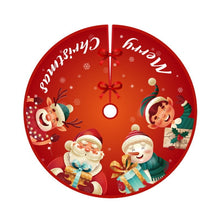 Load image into Gallery viewer, Christmas Tree Skirt Carpet Tree Bottom Cover Cloth Mat, 001, 002, 003, 004, 005, 006, 007, 009, 010, 011, 012, 015, 016, 017, 022, 023, 024, 025
